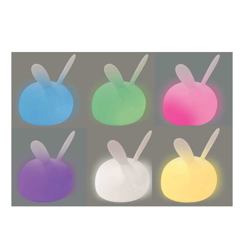 Veilleuse silicone lapin Lapidou rechargeable