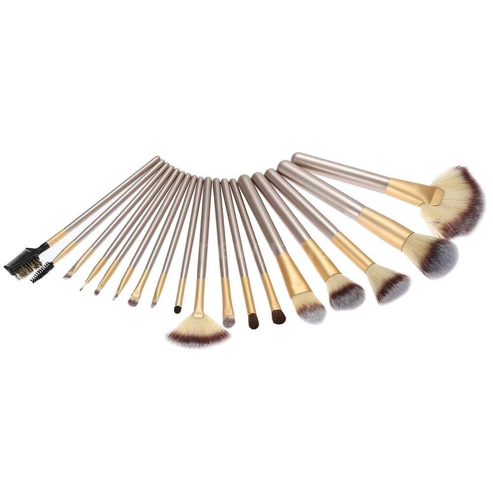 Haiaveng Make-up 18 Schminkpinsel, Schminkpinsel-Set, Kosmetikpinsel-Set, 18-tlg., 18 Funktionen