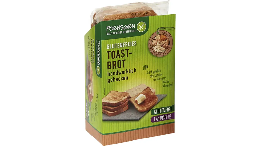 Poensgen Toastbrot Glutenfrei 400 g