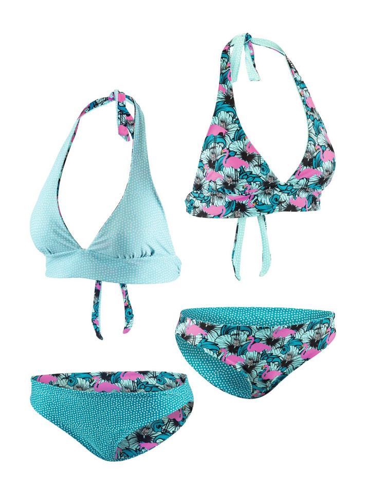 BECO the world of aquasports Bikini Flamingo Eden in türkis-pink günstig kaufen