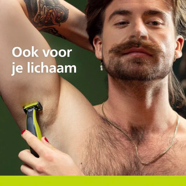 Philips OneBlade Face Body QP2834/23 Trimmer, Shaver and Styler silver