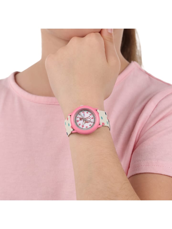 Prinzessin Lillifee Quarzuhr Textil, Alloy in Rosa günstig kaufen