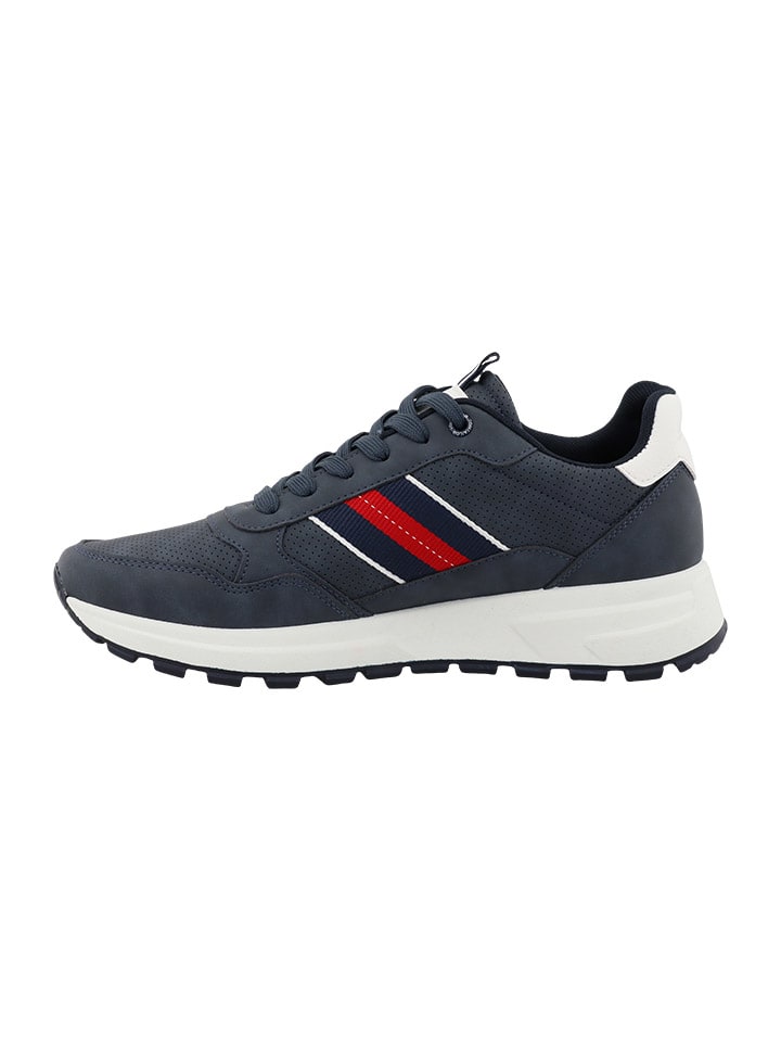 Tom Tailor Sneakers in Dunkelblau/ Weiß/ Rot günstig kaufen