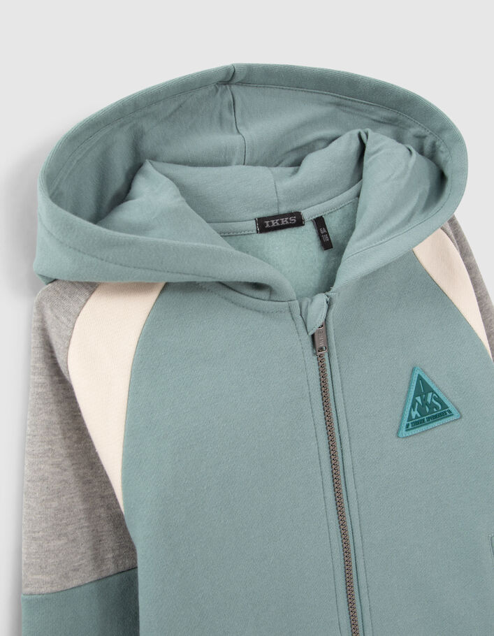 Cardigan vert détails réfléchissants garçon