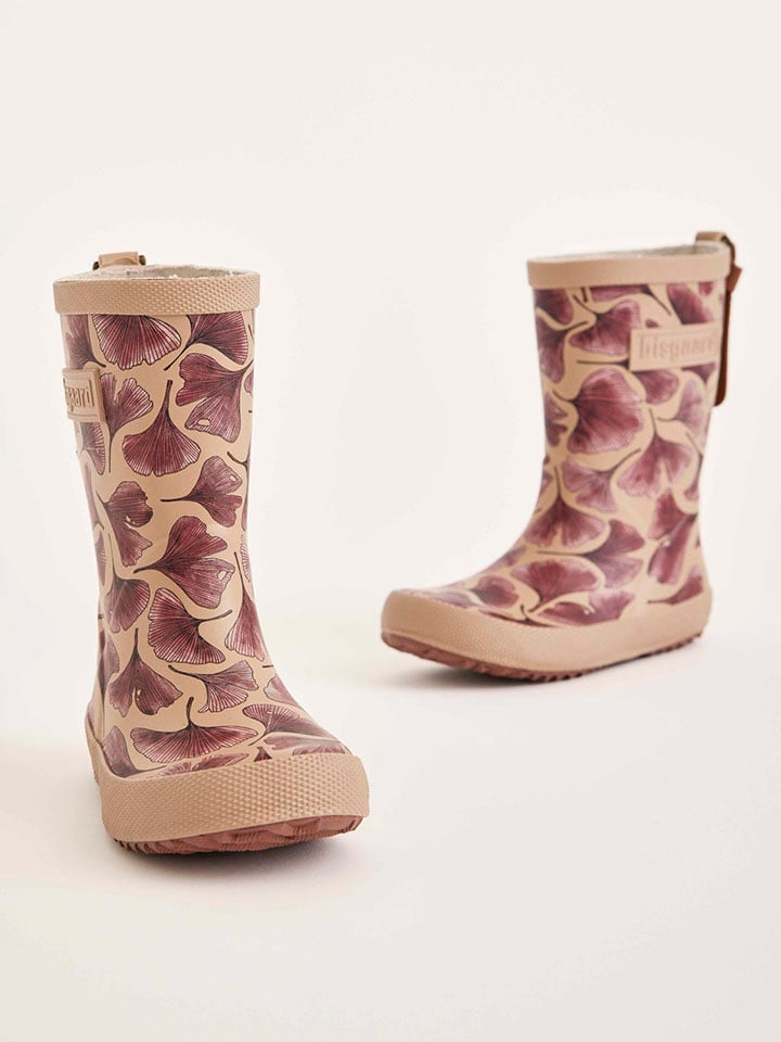 bisgaard Gummistiefel in Beige/ Lila günstig kaufen