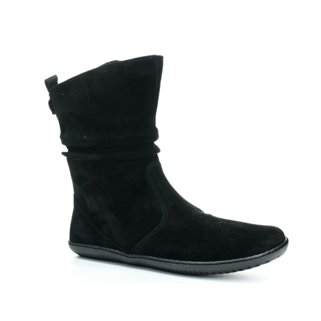 Groundies Odessa Women schwarze Barfuß-Kurzstiefel