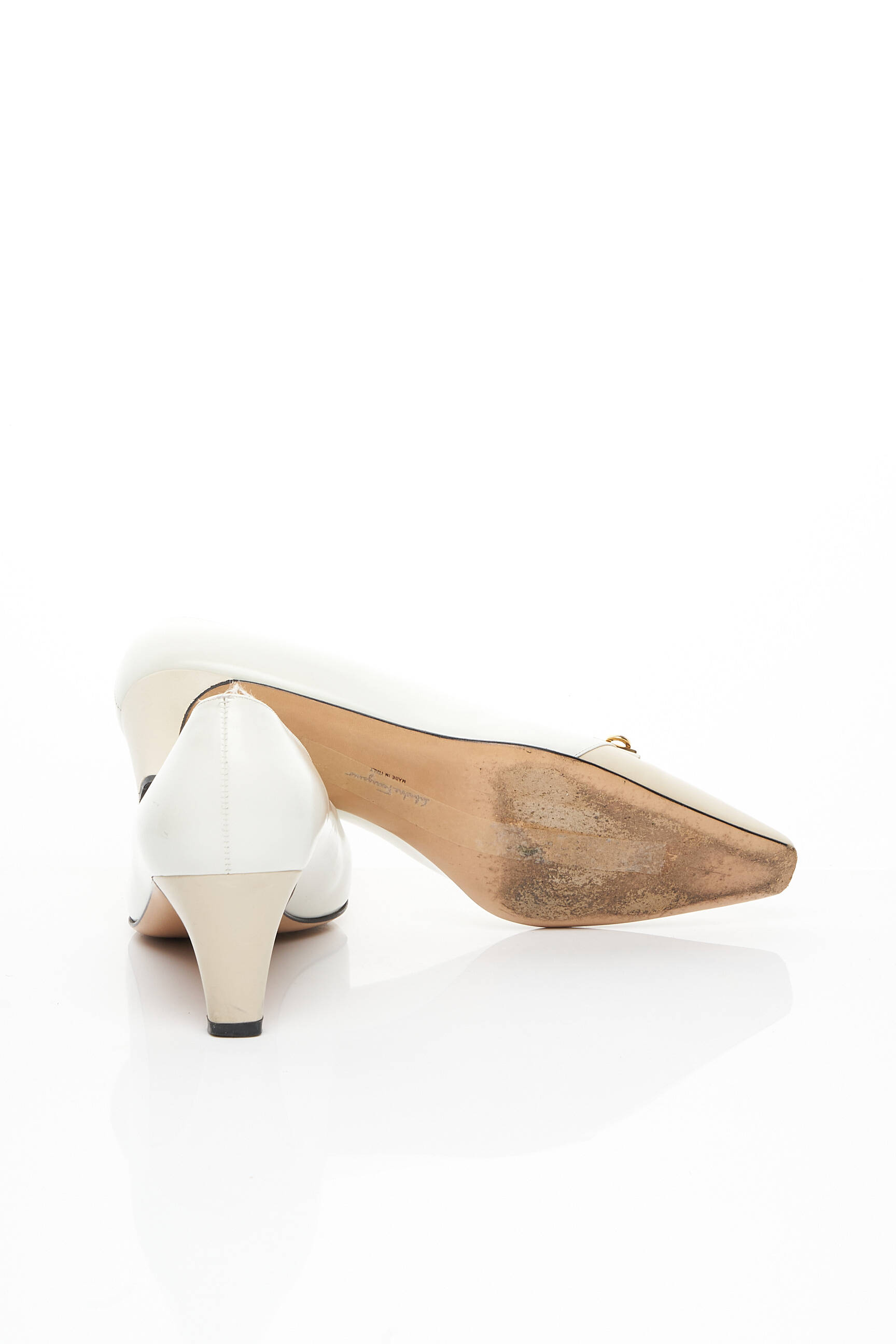 Salvatore Ferragamo Escarpins Femme couleur blanc