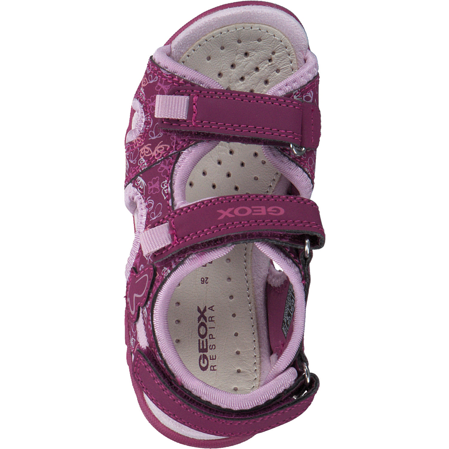 Geox J35GRD, Sandalen (Kinder), Kinder, DK RASPBERRY/PINK
