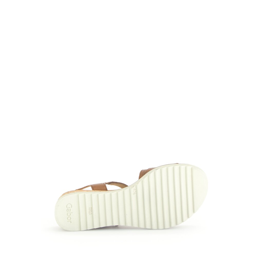 Gabor comfort Keilsandalette braun