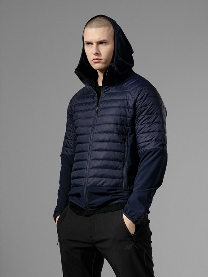 4F Steppjacke in Dunkelblau günstig kaufen