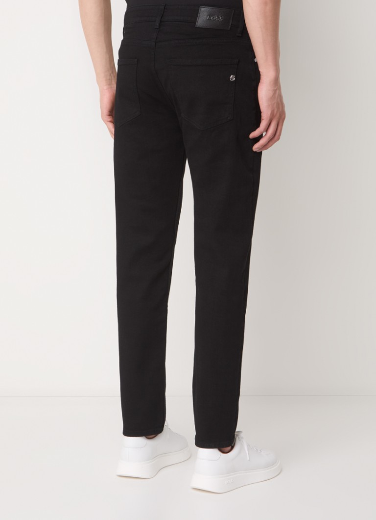 Blugi HUGO BOSS H-Re.Maine slim fit cu efect decolorat