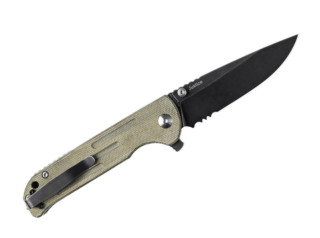 Justice Micarta Green