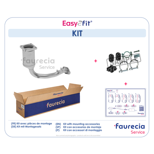 FAURECIA KATALYSATOR FS45757K - ATU