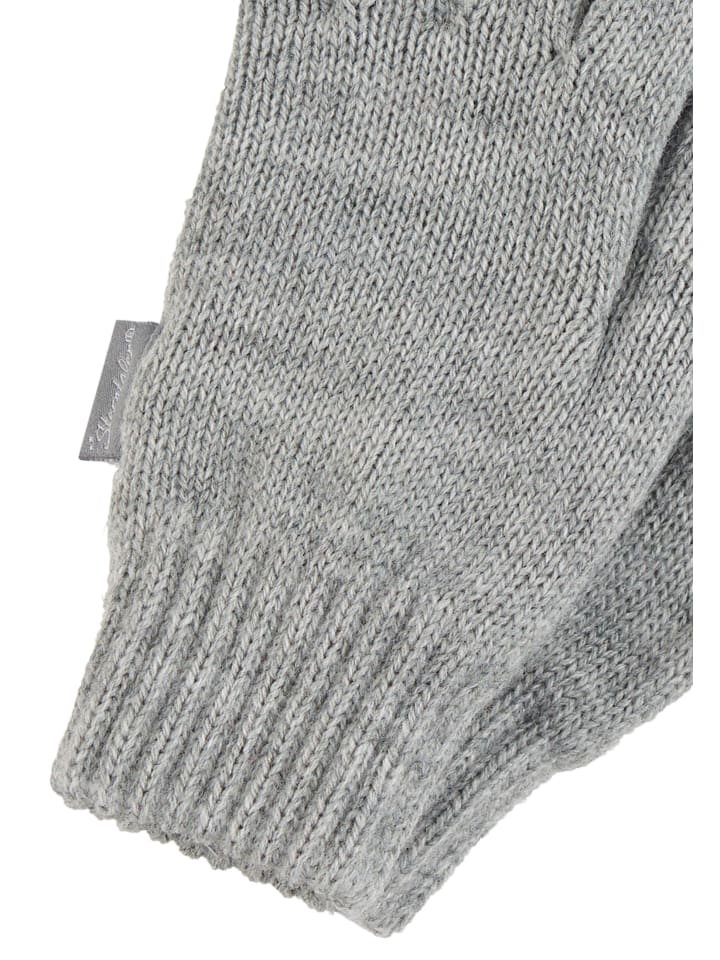 Sterntaler Strick-Fingerhandschuh in silber mel. günstig kaufen onesize