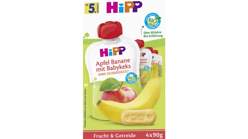 Apfel Banane mit Babykeks 360 g