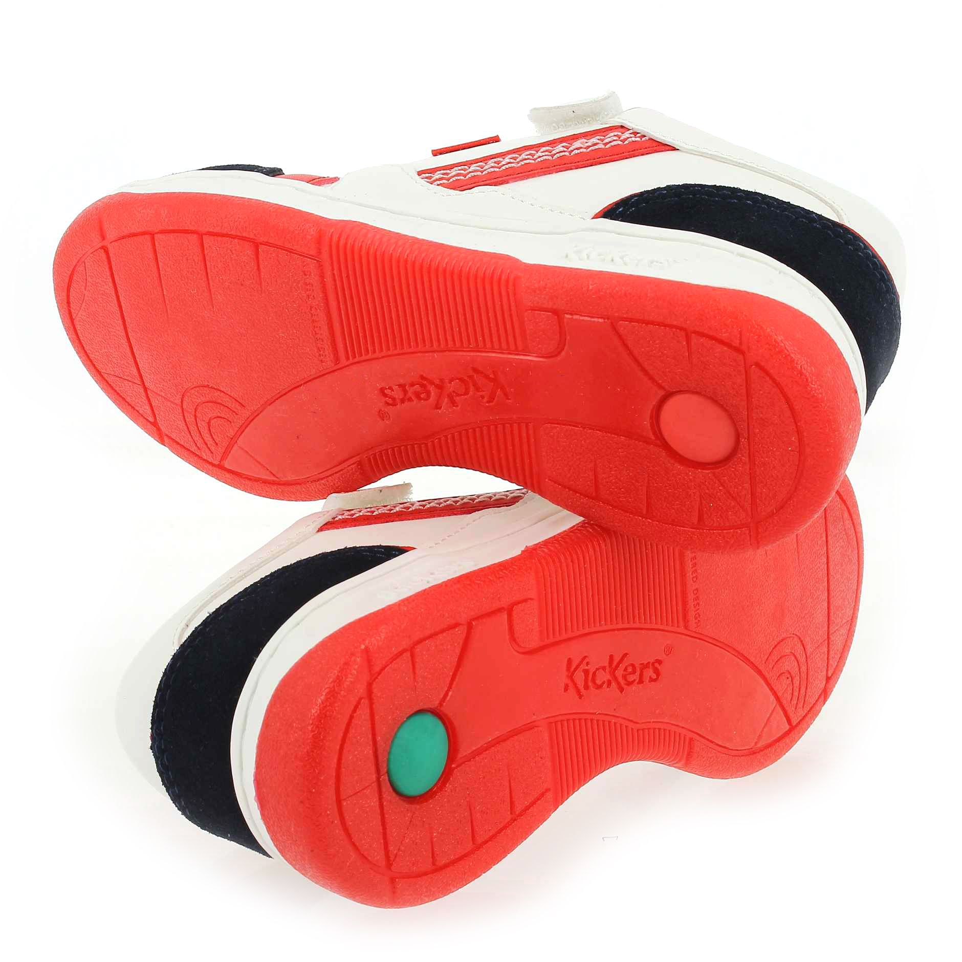 Kickers  KOUIC - Blanc Marine