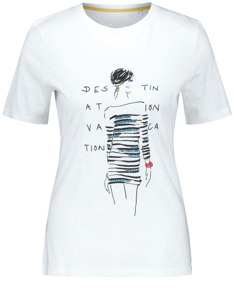 Nachhaltiges T-Shirt mit Frontprint