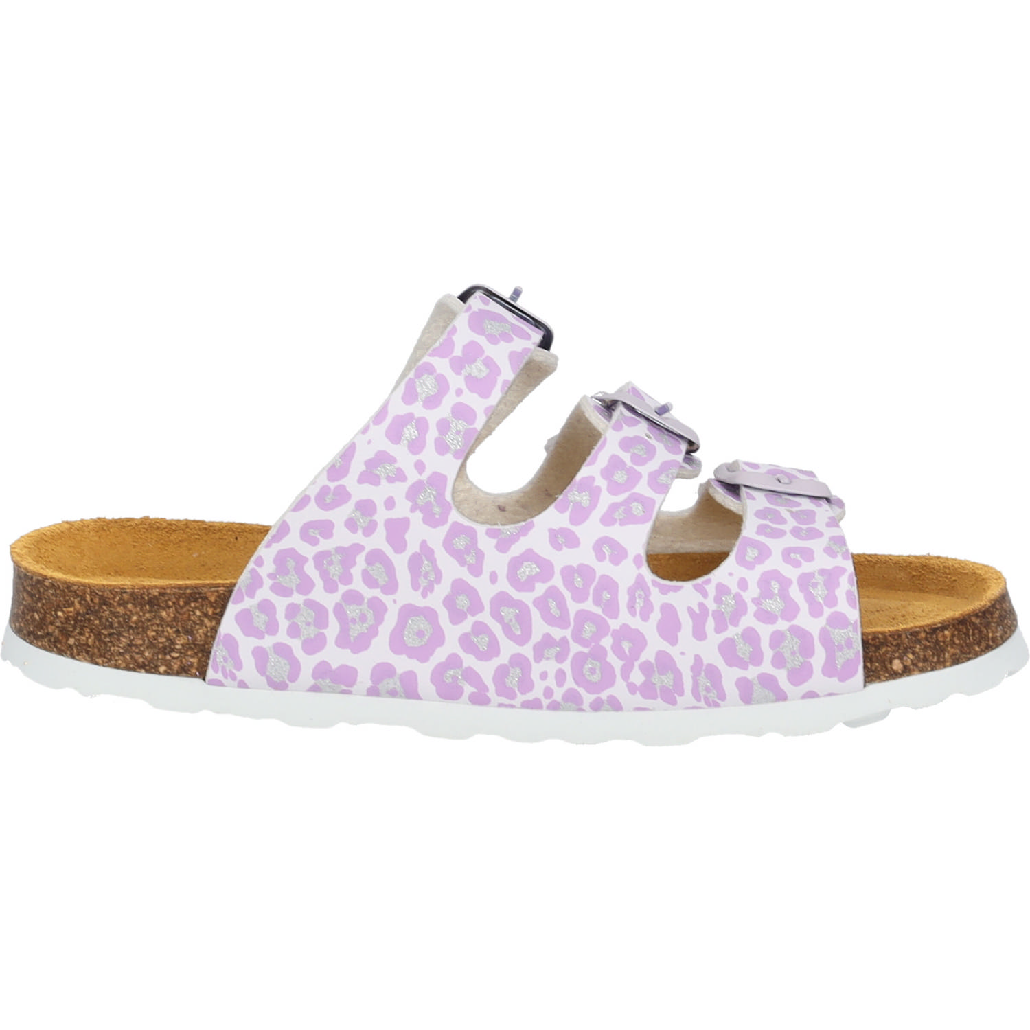 Palado Kids Capri G Print, Pantoletten, Kinder, Weiß Leo