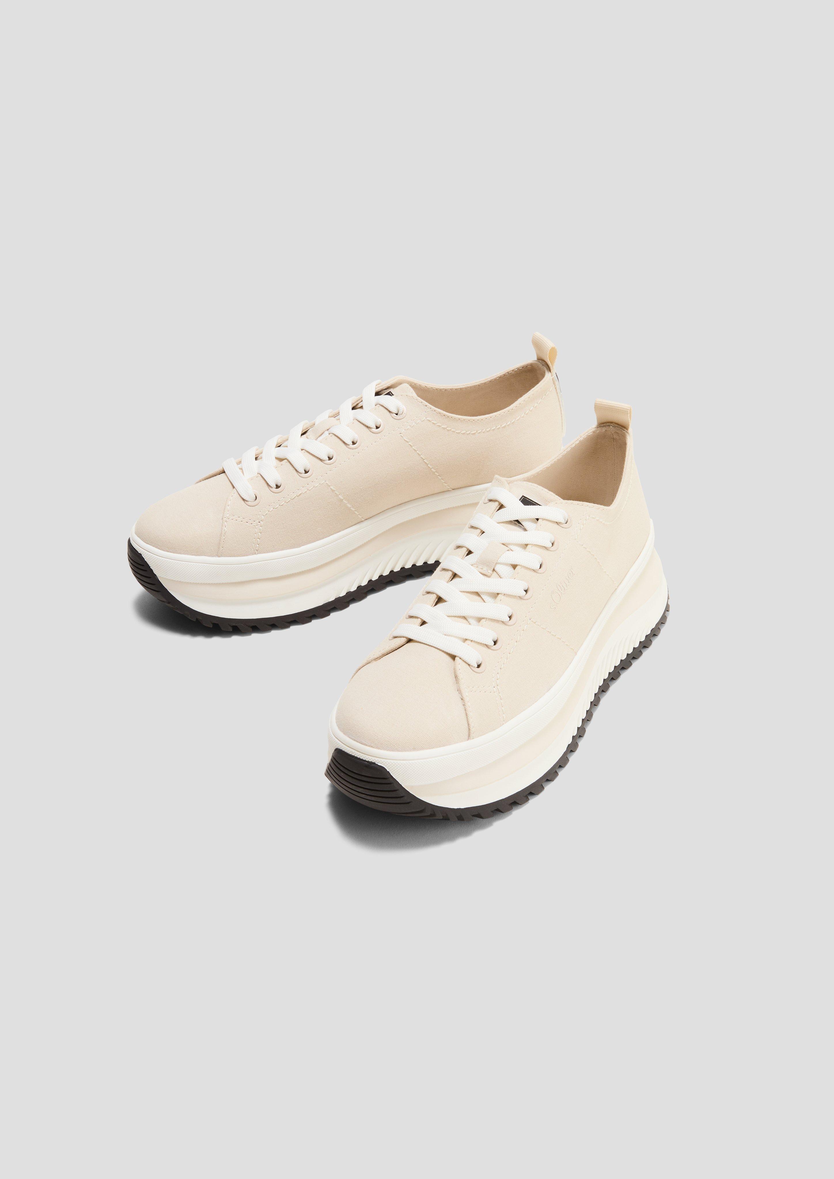 Plateau-Sneaker in Bicolor-Optik  6008844-401