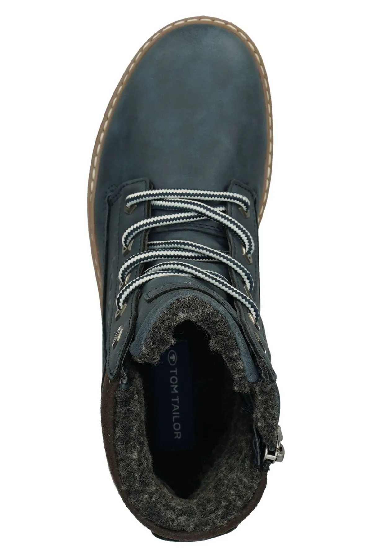Tom Tailor  Stiefelette - Blau - Blockabsatz