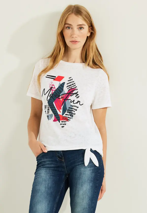 CECIL Multicolor Fotoprint Shirt