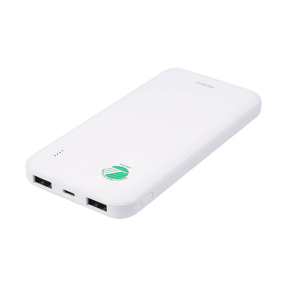 Powerbank PB-S1000 mit 10.000 mAh und 2x USB-A