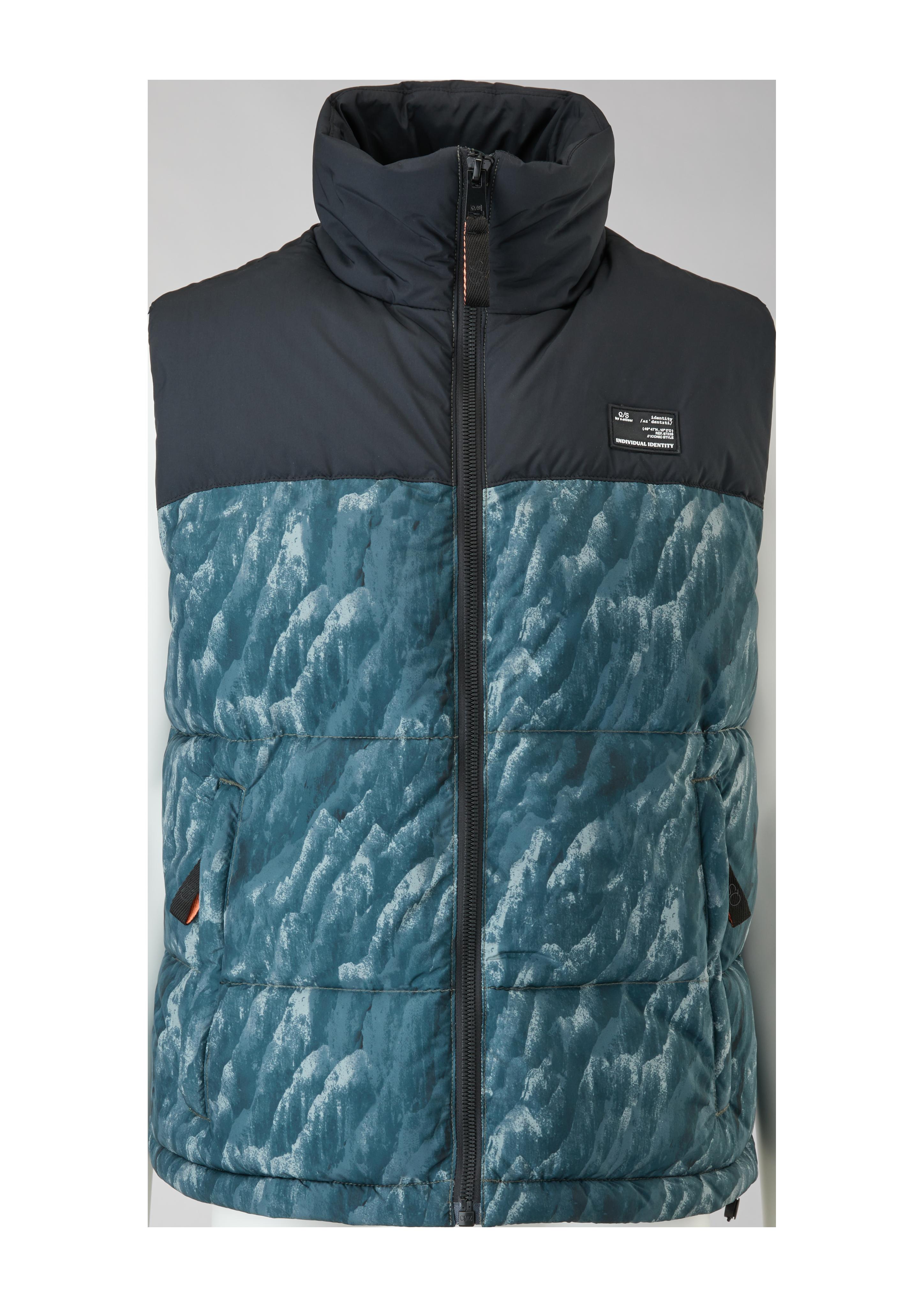 Warm wattierte Steppweste  2117456-79A0