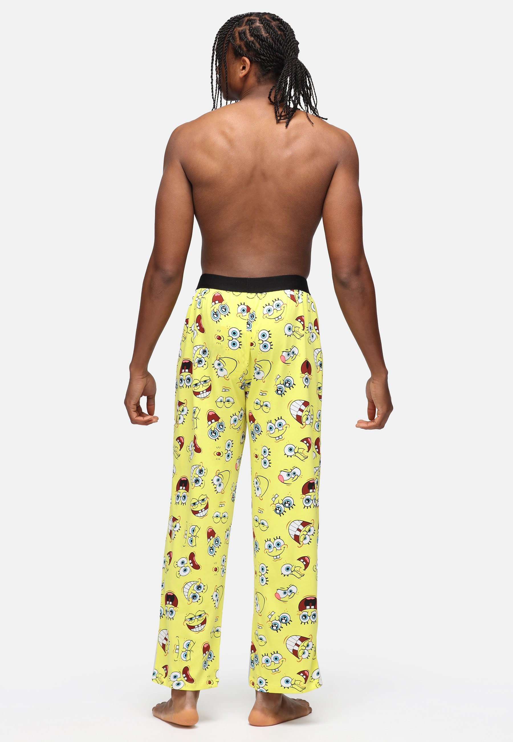 Recovered Loungepants Lounge Pant - Spongebob Character Features - yellow