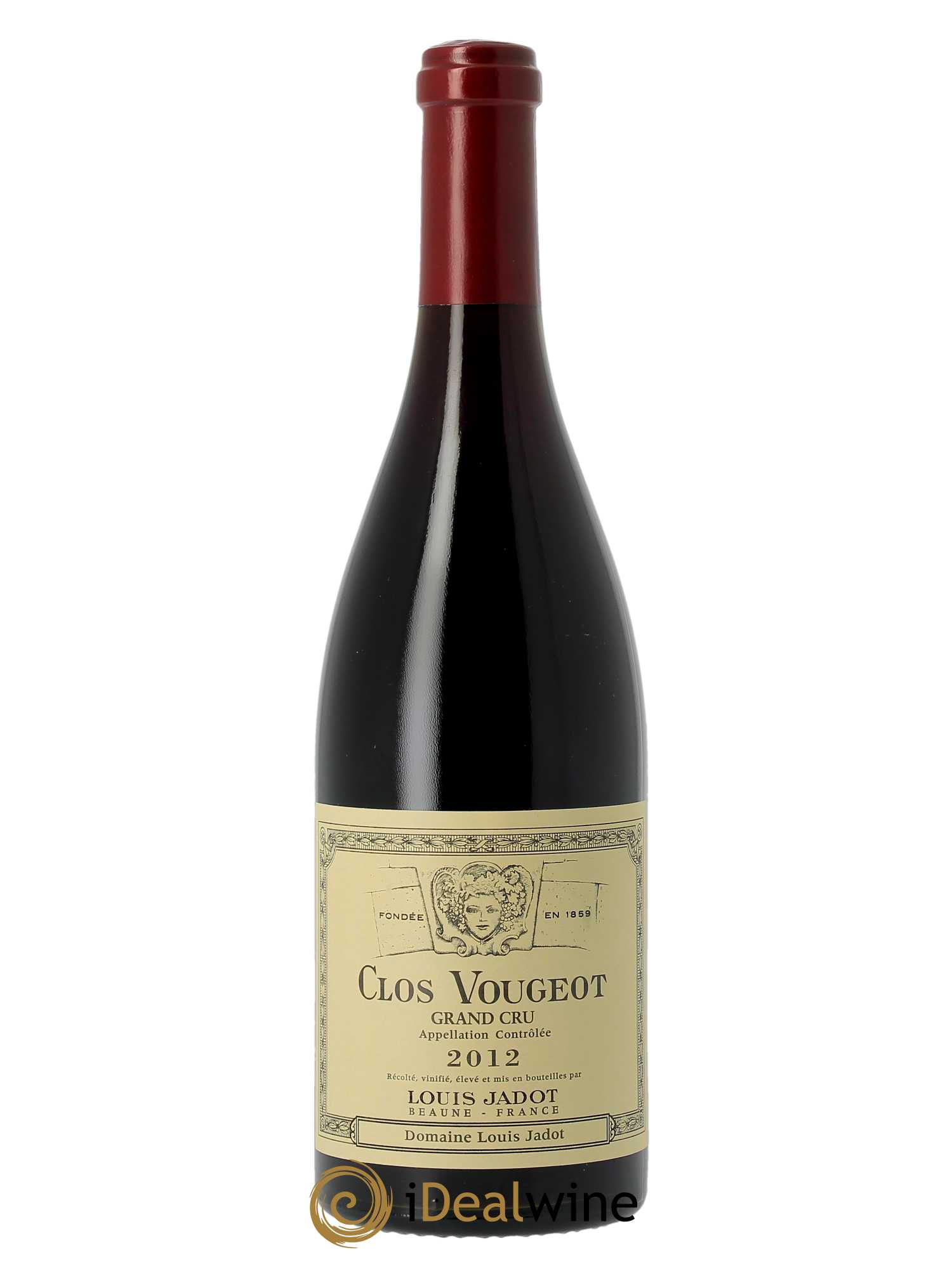 Clos de Vougeot Grand Cru Louis Jadot (Domaine)  2012 - Lot de 1 Bouteille