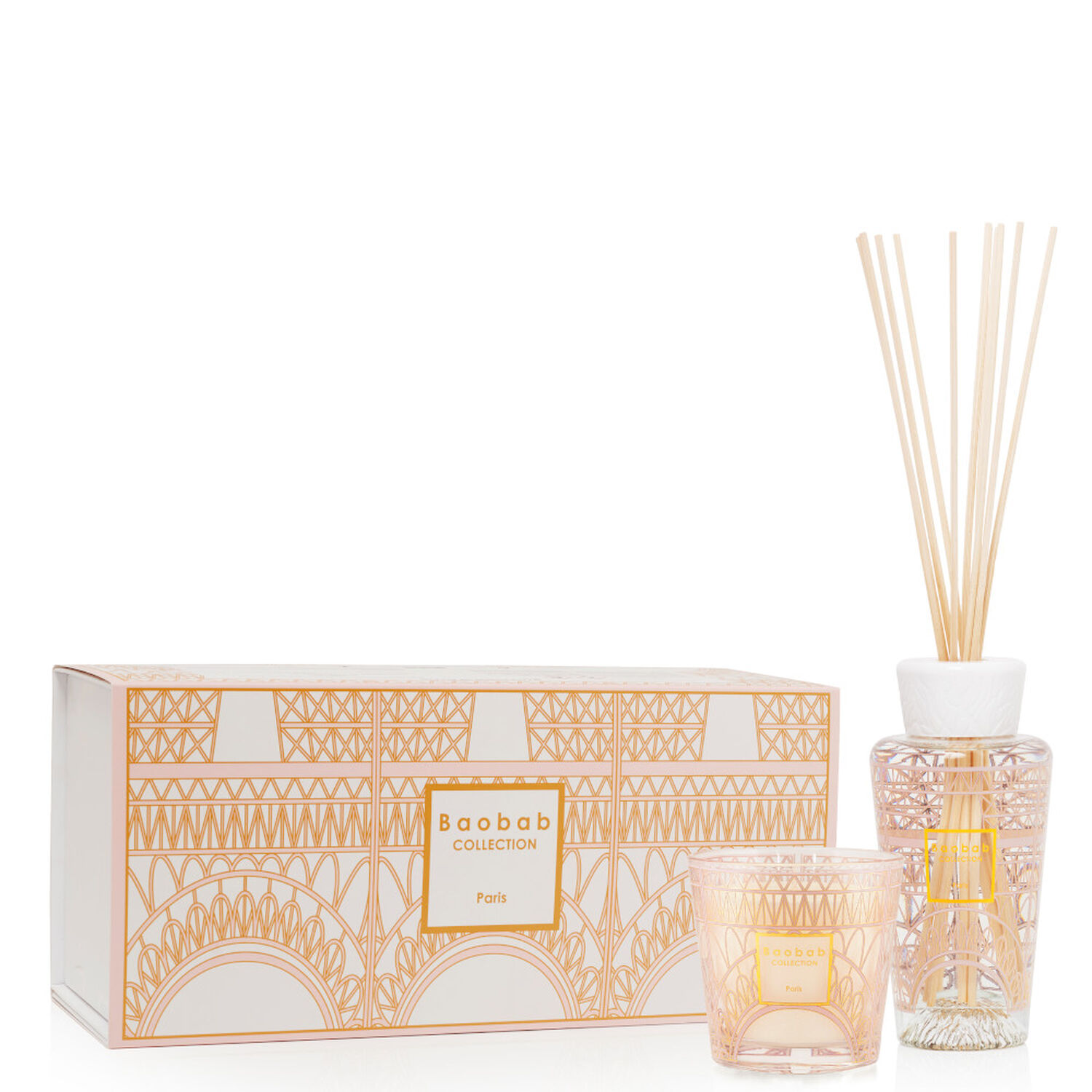 Baobab My First Baobab Paris Coffret Diffuseur 250 ml + Bougie 190g