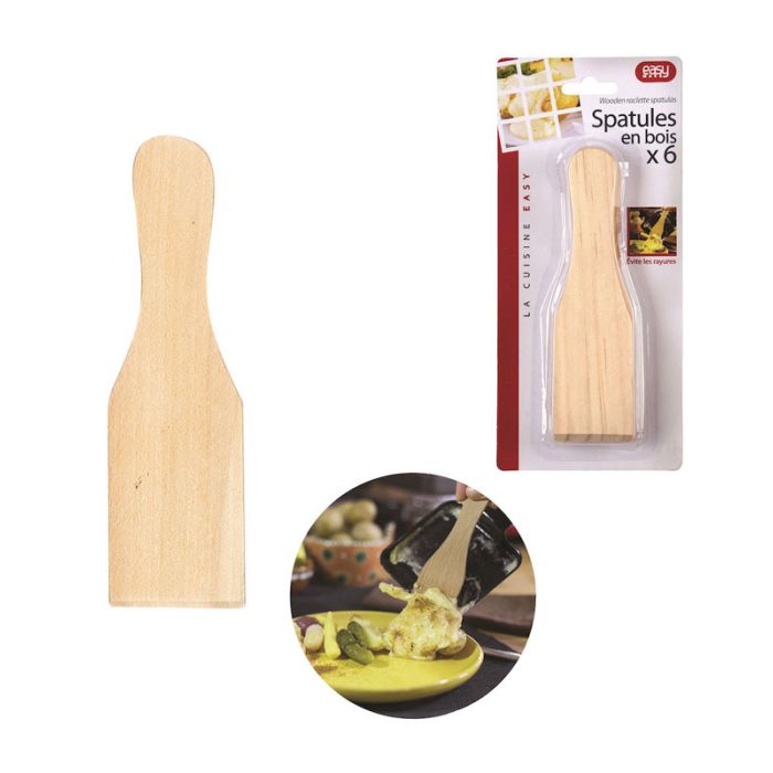 spatule din lemn pentru raclette