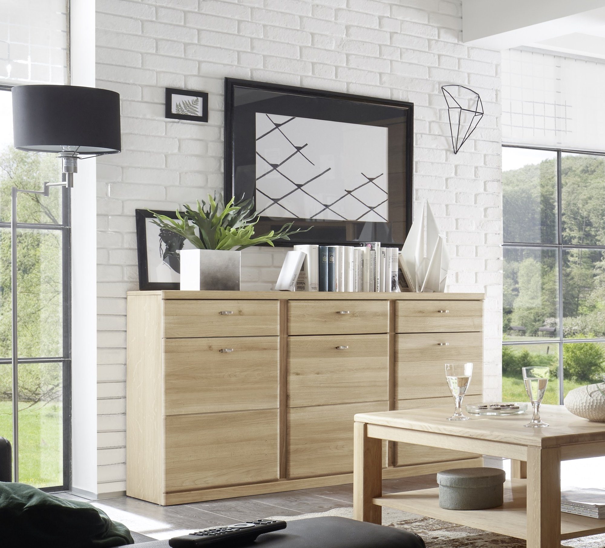 58 aufm Kessel Esszimmer-Set Esszimmer komplett Set Teilmassiv Ianisha Esszimmereinrichtung 4-tlg., (4-St)