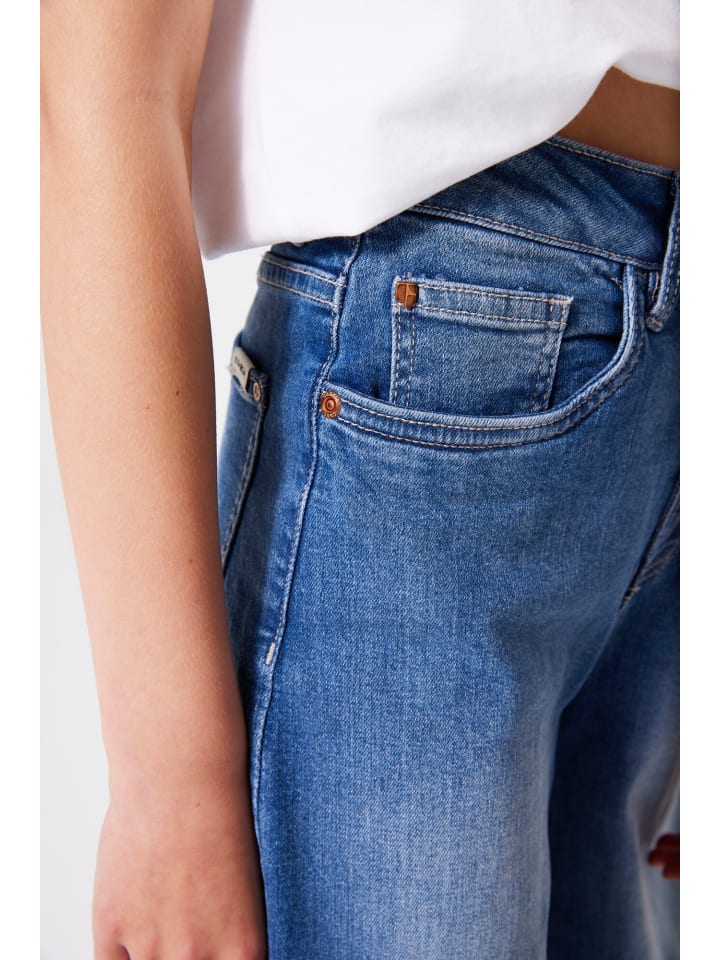 Garcia Wide Leg Pant Jeans slim fit in medium used günstig kaufen