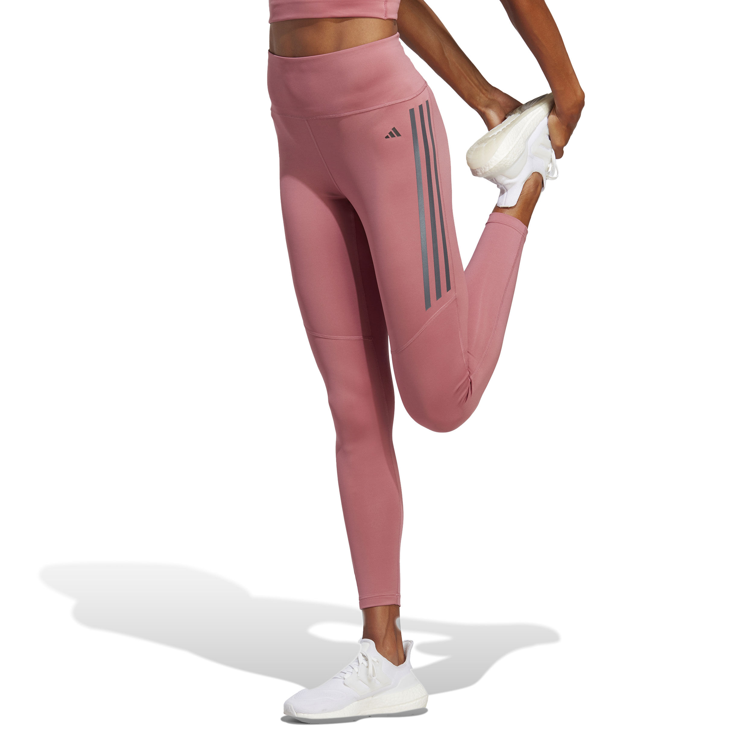 DailyRun 3 Stripes 7/8 Tight Damen - Pink