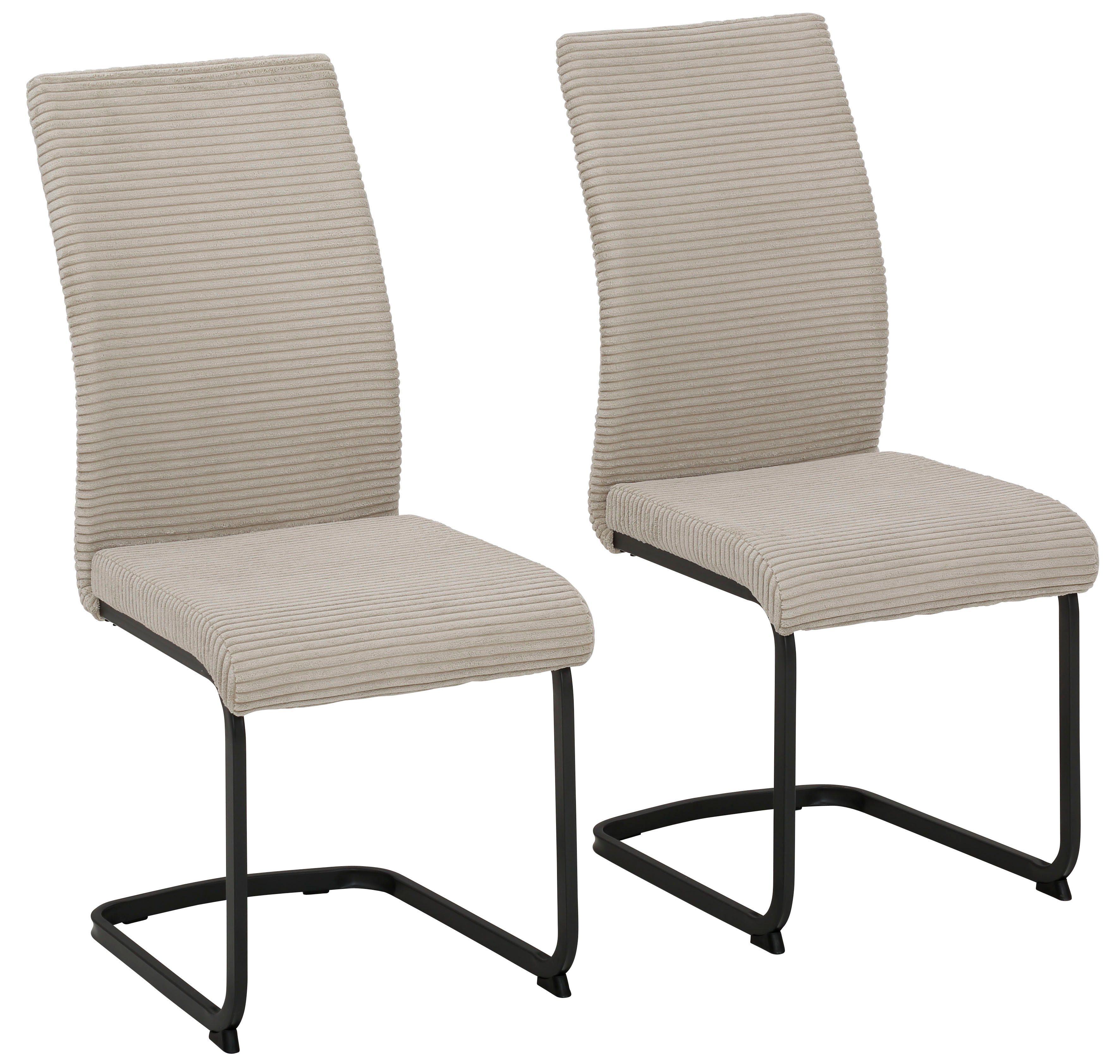 HELA Freischwinger KATRIN II (Set, 2 St), Bezug Cordstoff