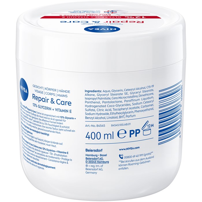 Pflegecreme Repair & Care Intensive