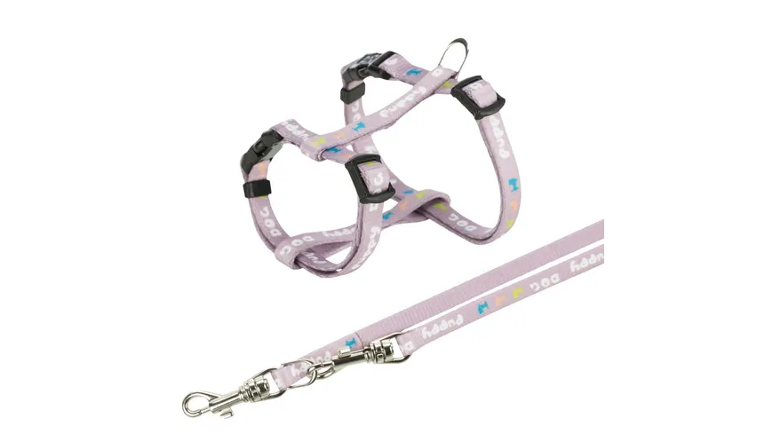 Trixie Junior Welpengeschirr mit Leine Maße: 23-34 cm / 8 mm