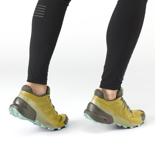 DAMEN TRAILRUNNINGSCHUHE SHOES SPEEDCROSS 5 W ANTIQUE MOSS/OLVNIG