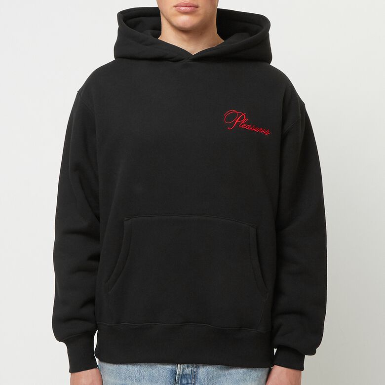 Pleasures Cafe Hoodie black