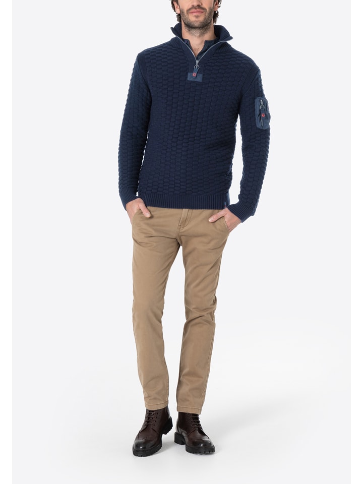 Timezone Pullover in Dunkelblau günstig kaufen