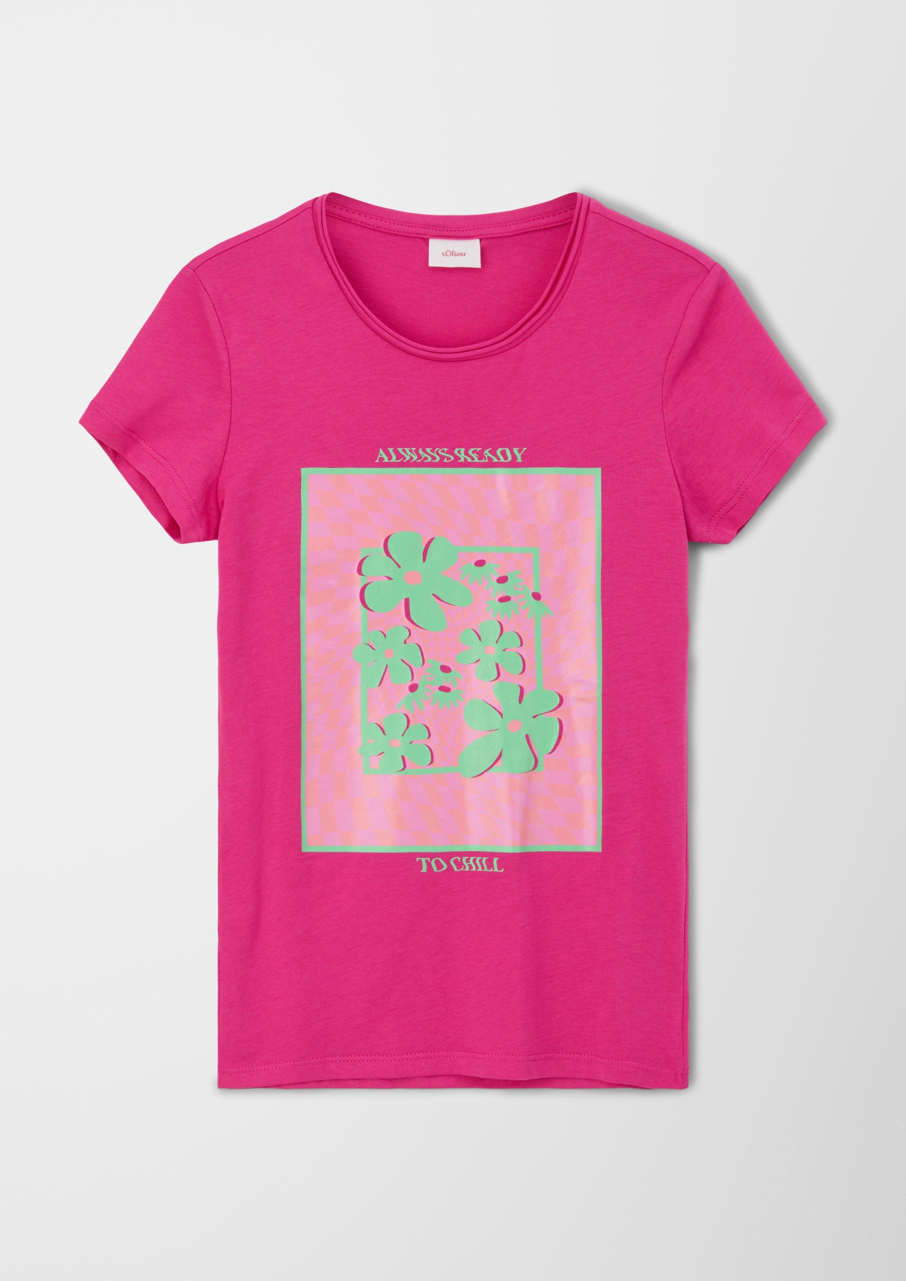 T-Shirt mit Frontprint  2130466-4461