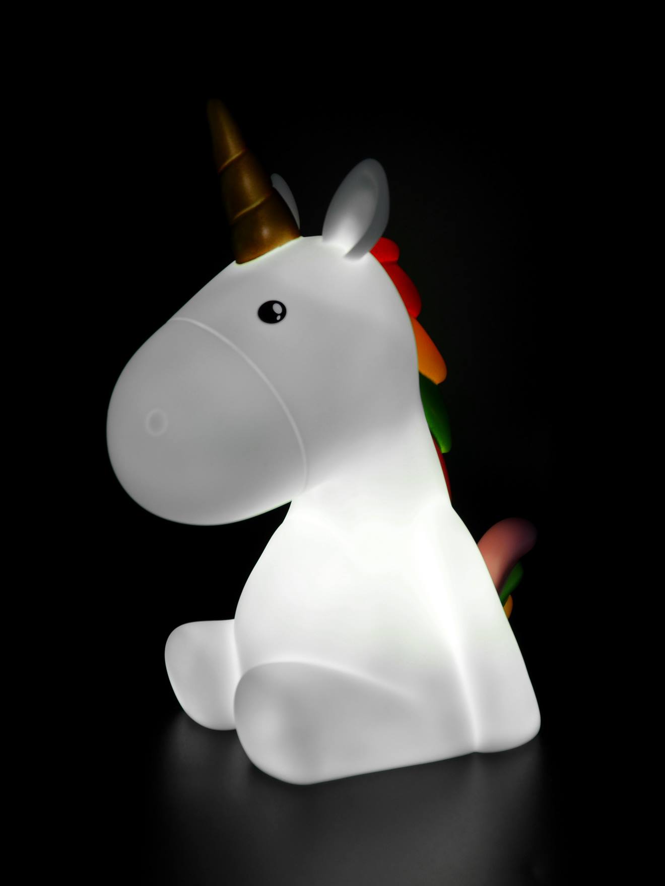 Kinderzimmer Einhorn-Nachtlicht DHINK - mehrfarbig