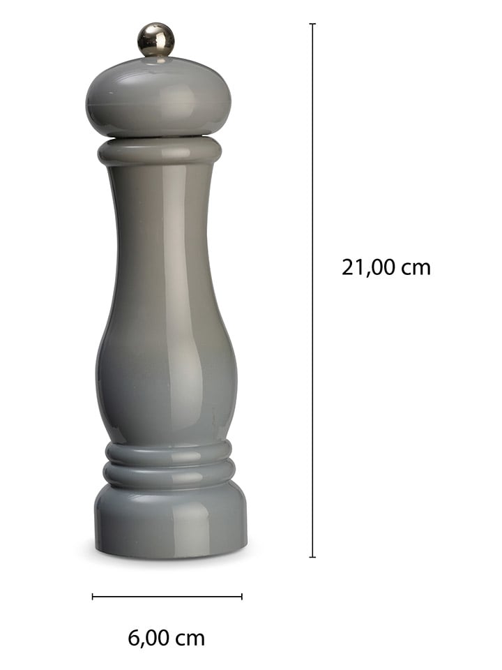 Echtwerk 2tlg. Set: Salz- & Pfeffermühle in Grau - (H)21 x Ø 6 günstig kaufen onesize