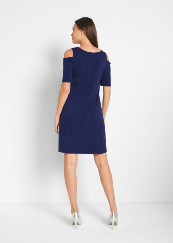 Cold-Shoulder-Kleid