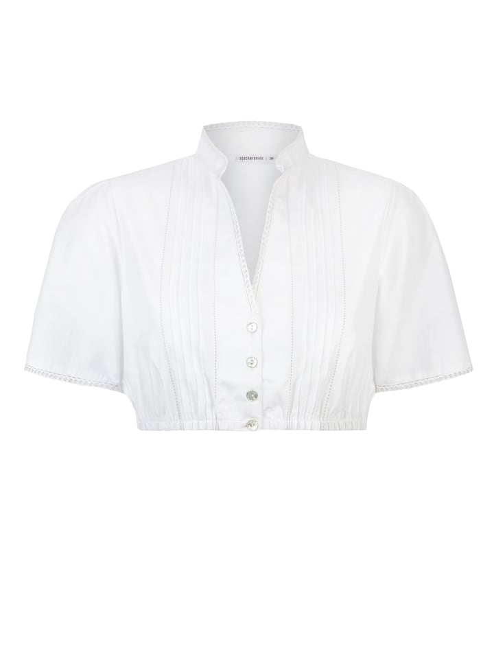 Stockerpoint Stockerpoint Dirndlbluse Ariana in weiss günstig kaufen