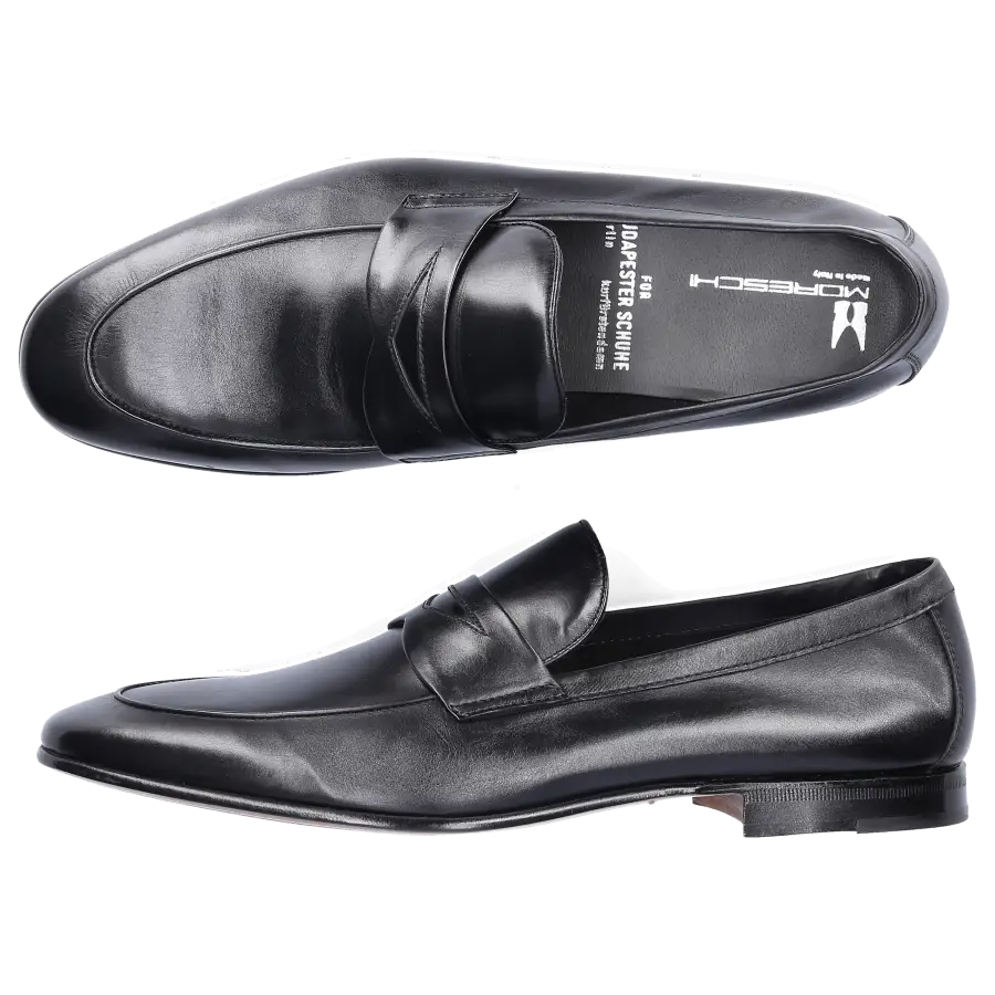 Moreschi - Loafer 041595 Kalbsleder - schwarz