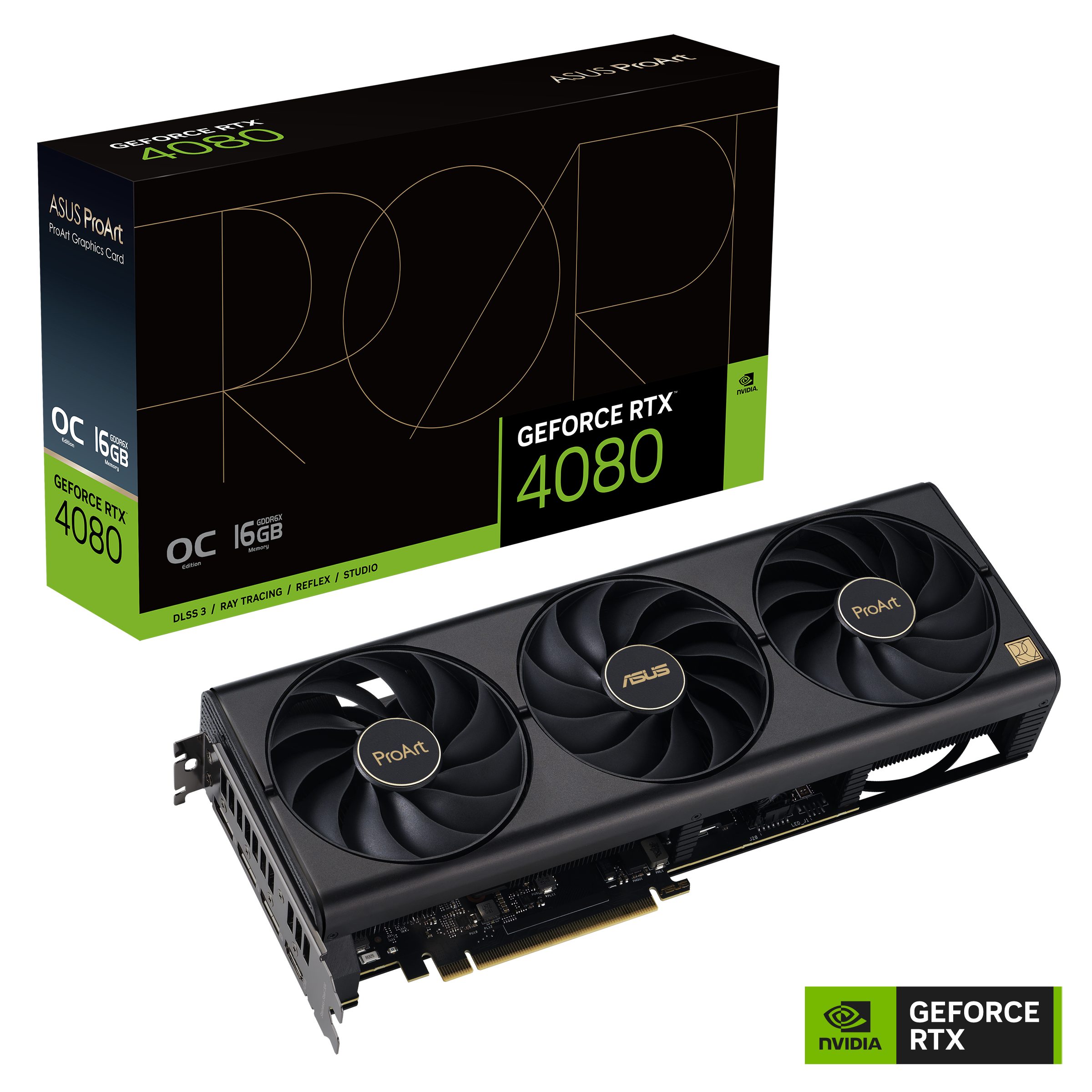 Asus PROART-RTX4080-O16G Grafikkarte (16 GB, GDDR6X)
