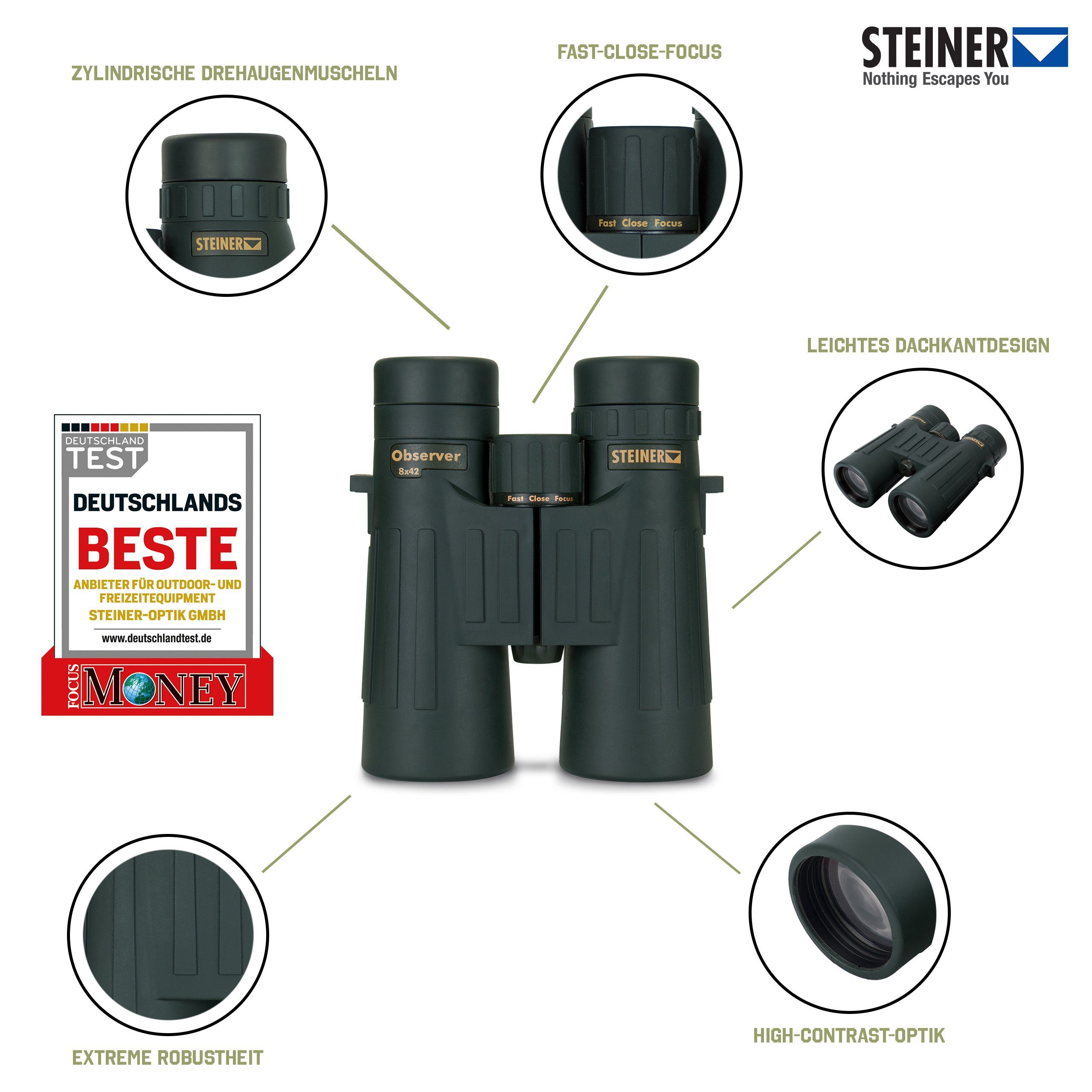 Steiner Observer 8x42 Fernglas