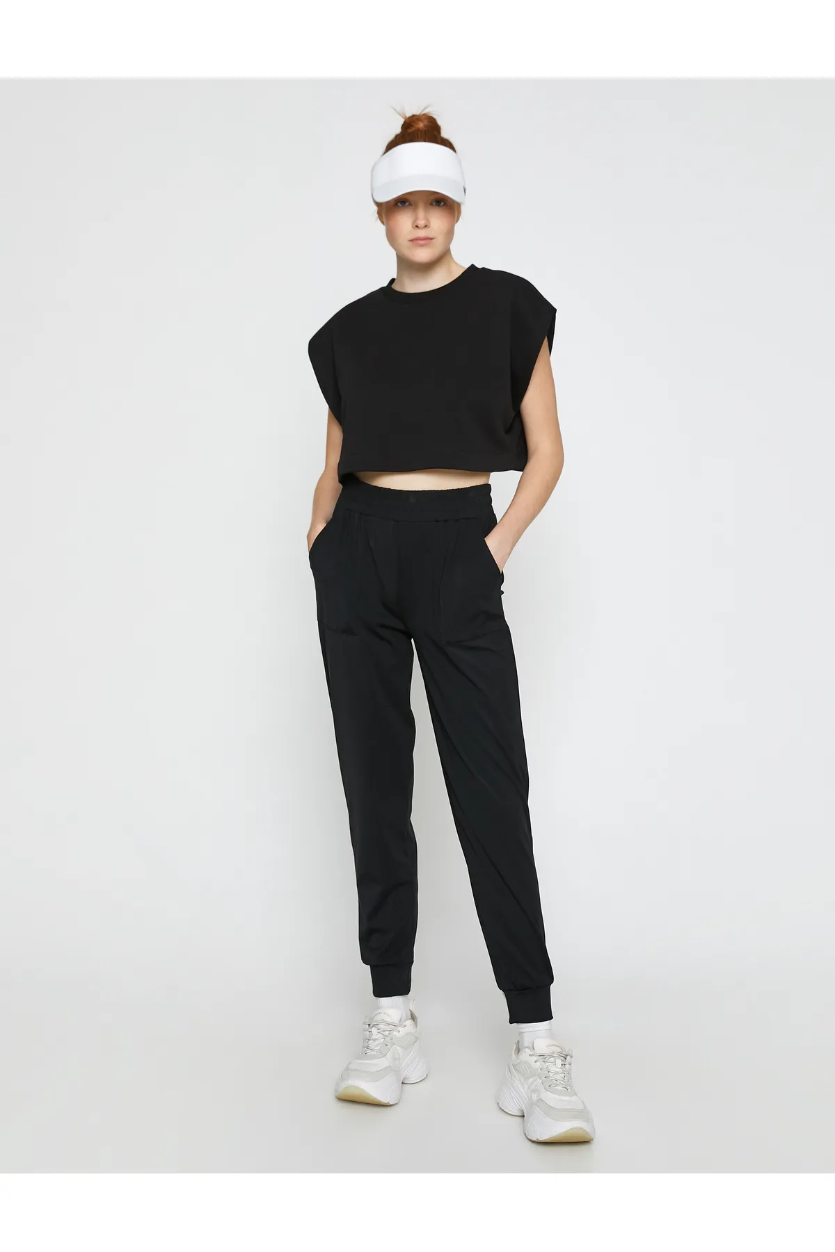 Koton  Jogger-Jogginghose mit Taschen aus hochelastischem Stoff