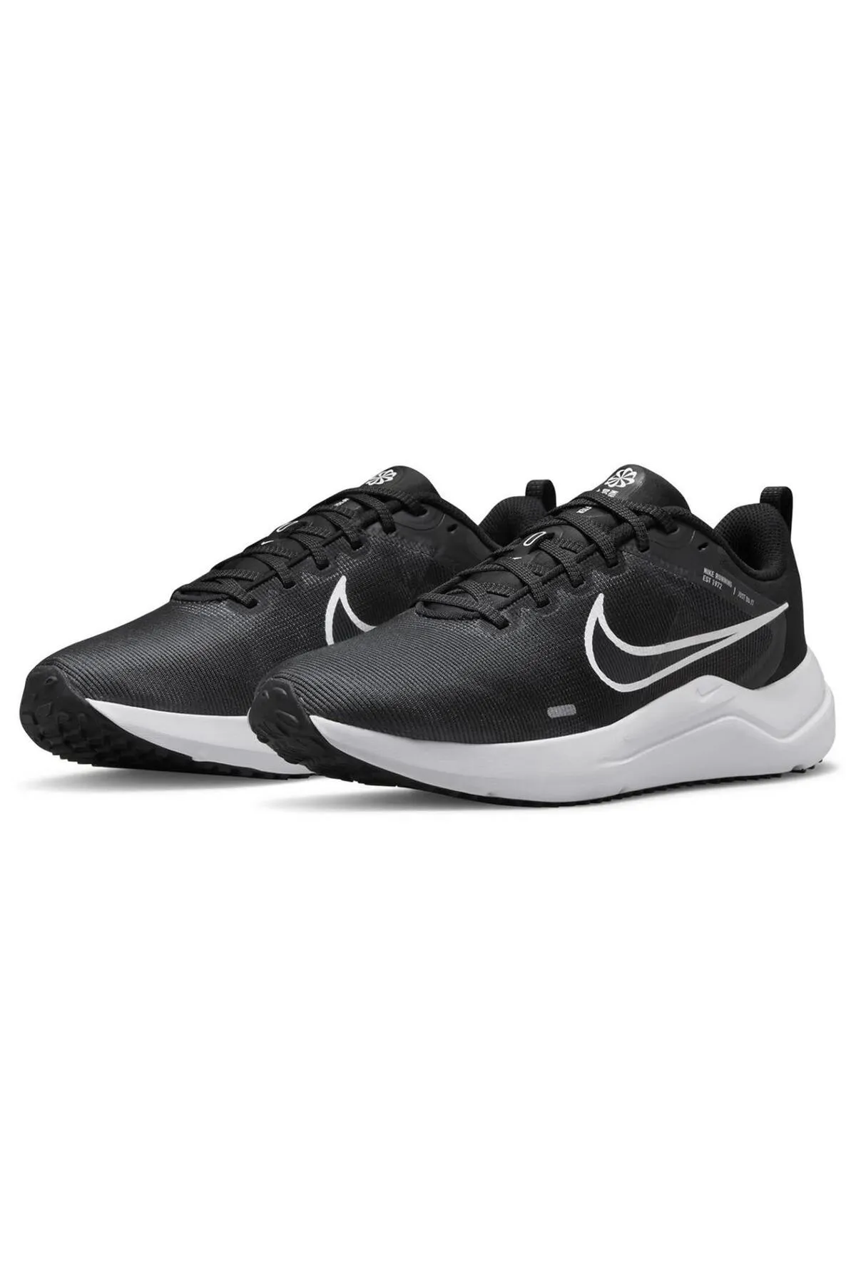 Nike  W Downshifter 12 Damen Schwarze Laufschuhe Dd9294-001